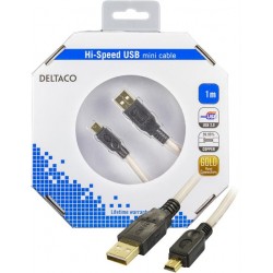 DELTACO USB 2.0 kaapeli...